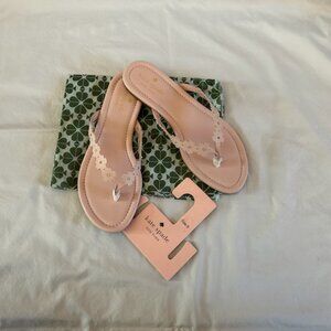 Kate Spade Flip Flop New Sz 8 Light Pink